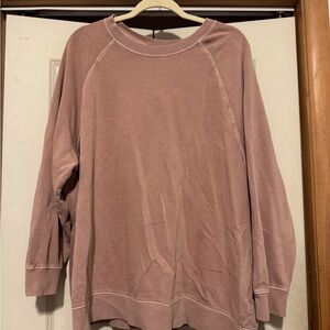 Old Navy Pink Oversized Sweater XL